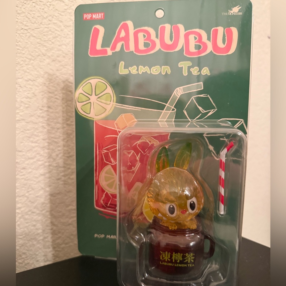 Brand New in Packaging Labubu Lemon Tea Figurine